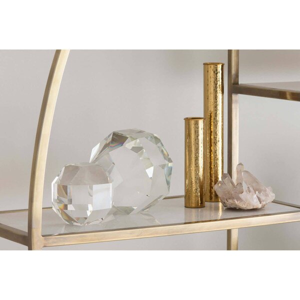 Crystal Octahedron Small